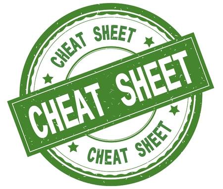 Cheat Sheet sello